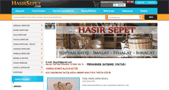 Desktop Screenshot of hasirsepet.com
